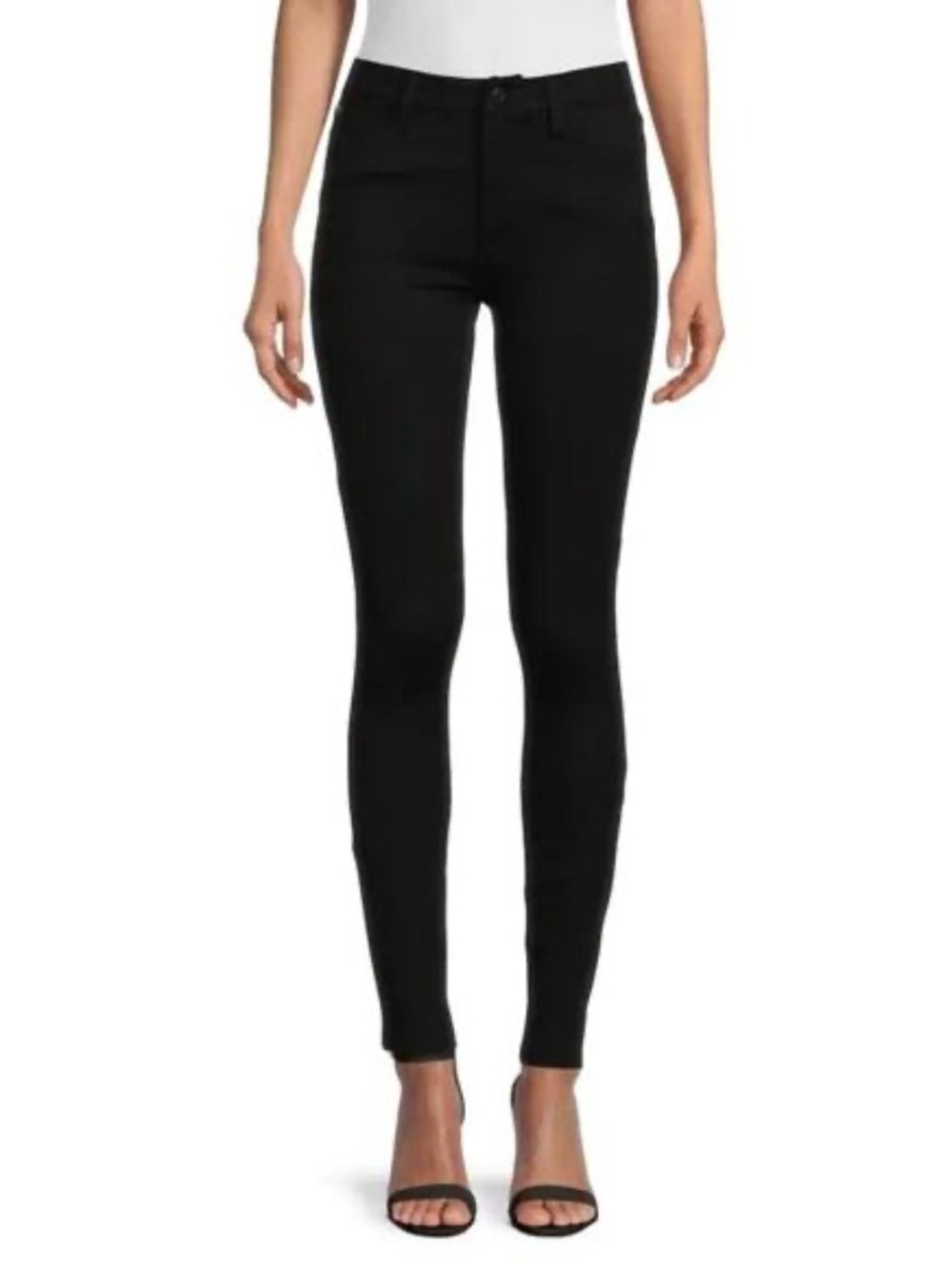 HUDSON Blair Jeans $195 High Rise Skinny Black - SIZE 26